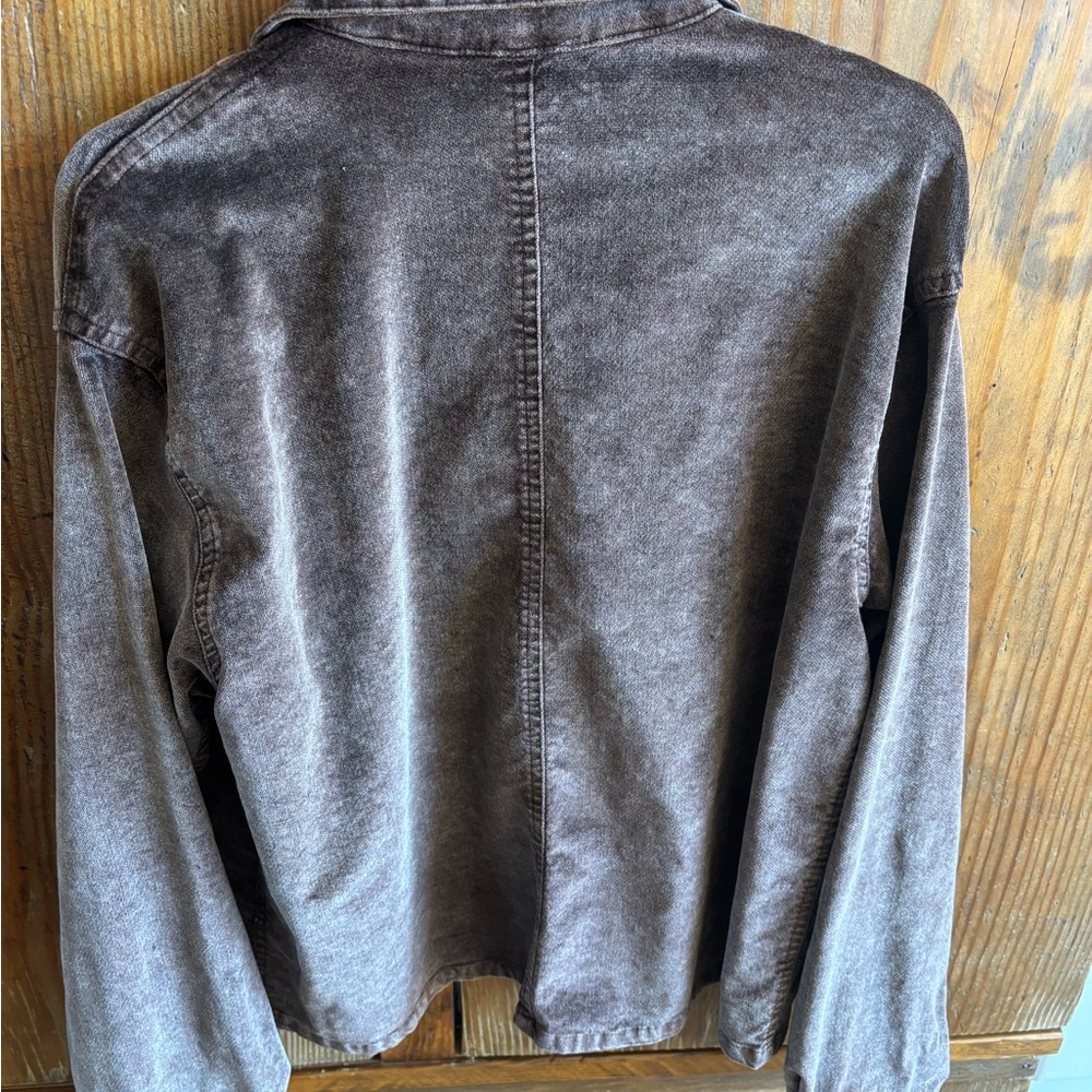 Brown Button-Up Jacket - image 3